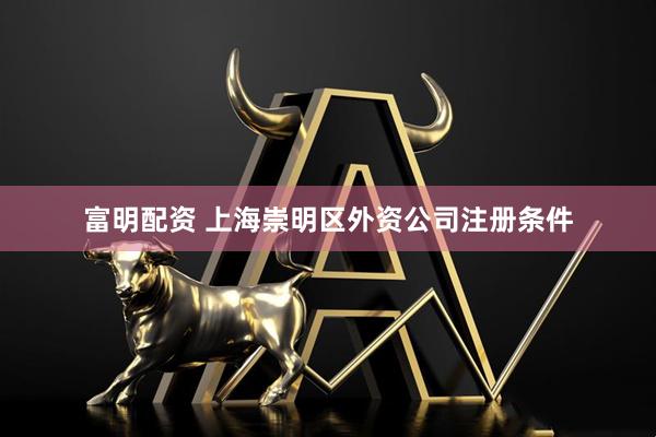 富明配资 上海崇明区外资公司注册条件
